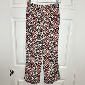 Vtg Boca Bay Women’s Casual lounge pants - Diamond Geometric Print - Sz. Med.